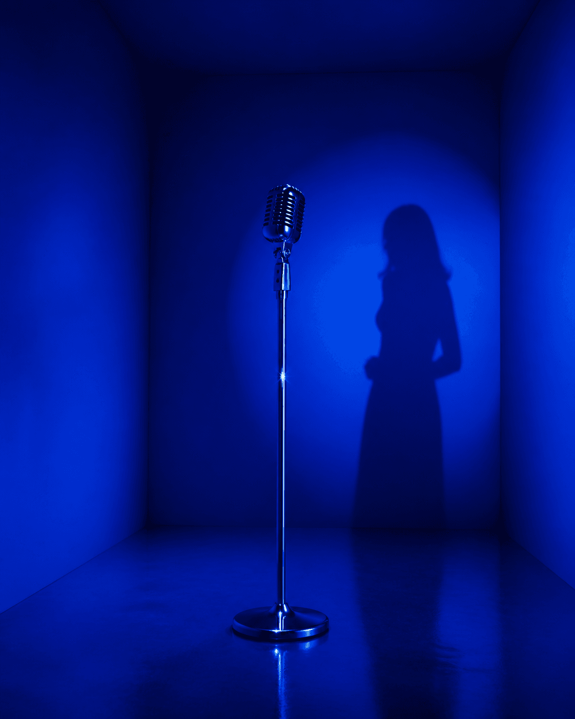 BLUE ROOM album cover artwork by ELLE VANE