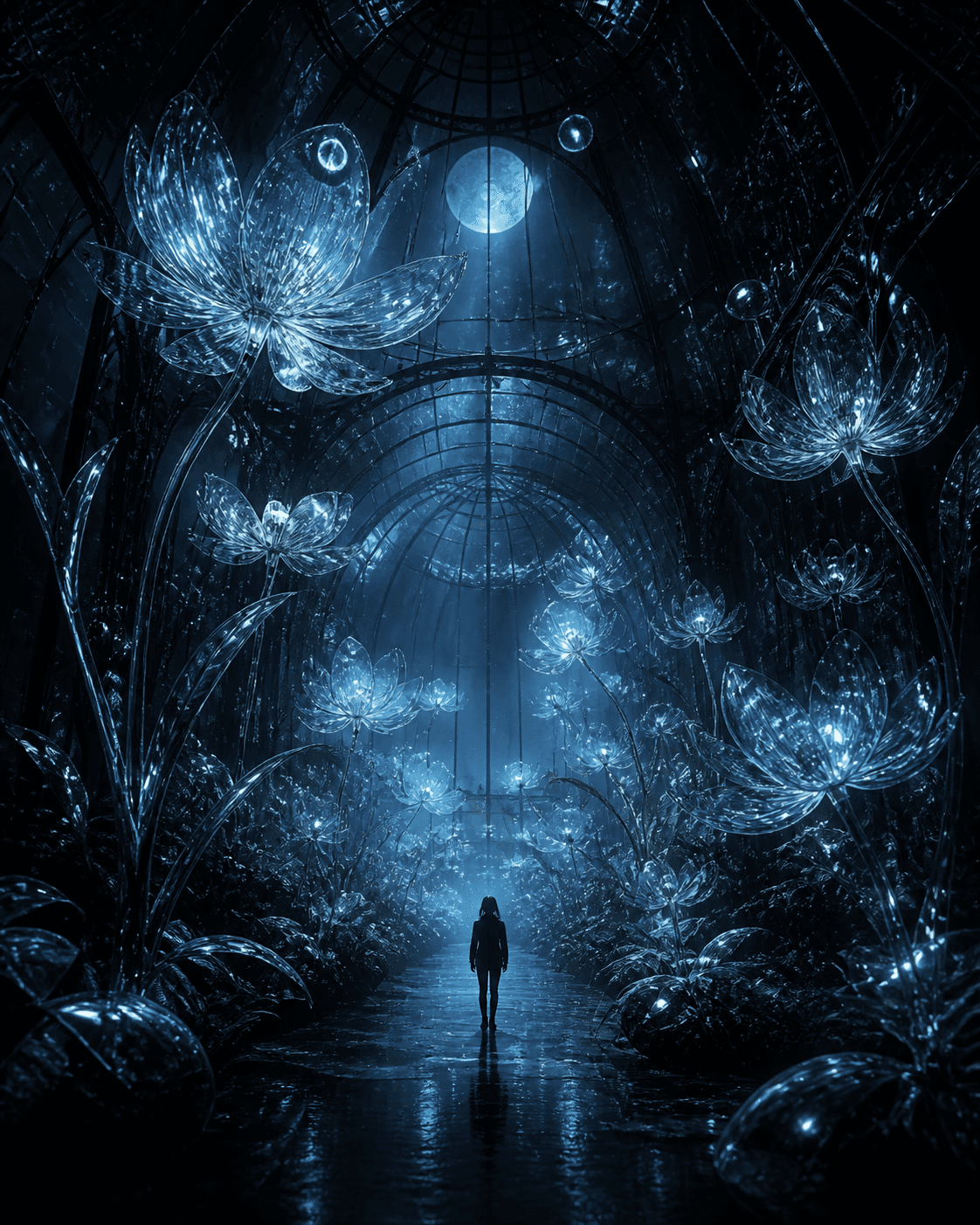 GLASS GARDENS album cover artwork by NORTH WINDOW